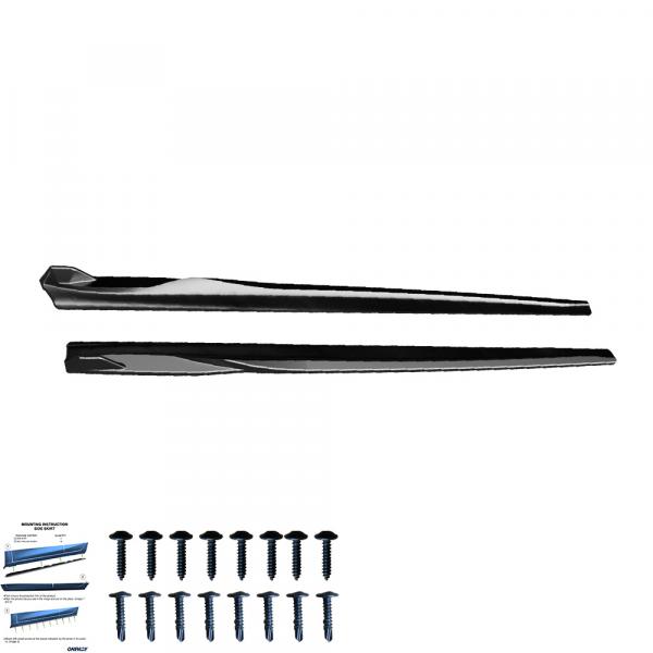 Upgrade Sport Design Seitenschweller Set passend für BMW 3er F80 Limousine 14-18 Hochglanz schwarz