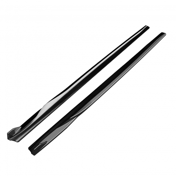 Upgrade Sport Design Seitenschweller Set passend für BMW 3er F80 Limousine 14-18 Hochglanz schwarz