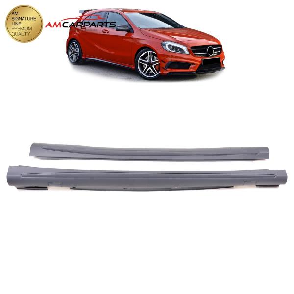 Upgrade Design Seitenschweller Set passend für Mercedes Benz A-Klasse W176, CLA W117 13-19