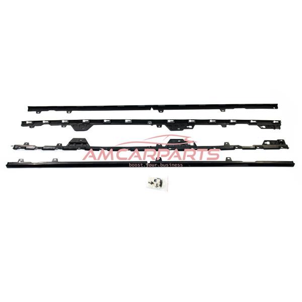 Upgrade Sport Design Seitenschweller Set passend für VW Golf 7 12-19 Hochglanz schwarz