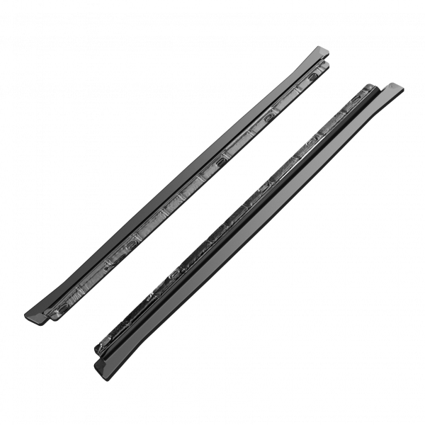 Upgrade Sport Design Seitenschweller Set passend für VW Tiguan MK2 15-20 Hochglanz schwarz