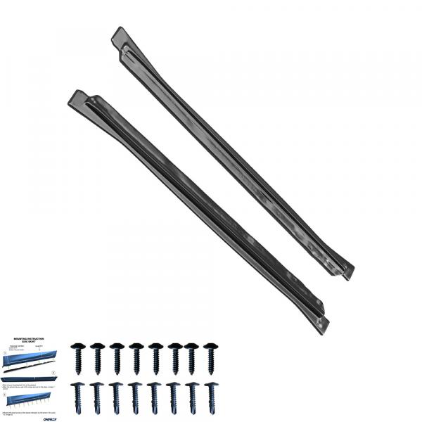 Upgrade Sport Design Seitenschweller Set passend für VW Tiguan MK2 15-20 Hochglanz schwarz