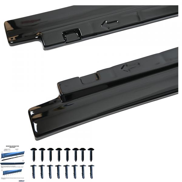 Upgrade Sport Design Seitenschweller Set passend für VW Tiguan MK3 24+ Hochglanz schwarz