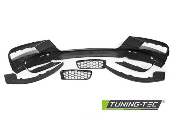 Frontspoiler Lippe für BMW 1er F20 / F21 11-14 schwarz matt