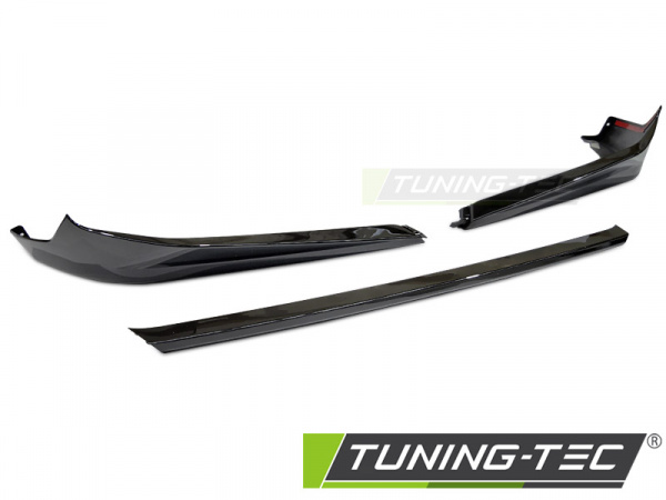 Upgrade Design Frontspoiler / Lippe für BMW 5er G30/G31 Limousine/Touring 20-23 LCI (Nur Sport/M5 Modelle) Hochglanz schwarz