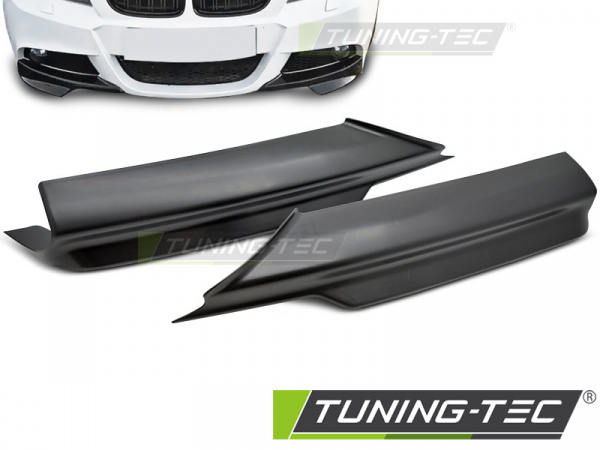 Satz Flaps Splitter Lippe Glanz Design passend für BMW 3er E90 E91 Vorfacelift  Bj 05-08 M-Paket