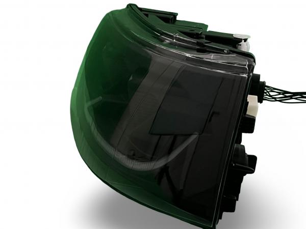 Ugrade Design Voll LED Tagfahrlicht Scheinwerfer für VW T5 03-09 schwarz mit Dynamik und Welcome-Funktion