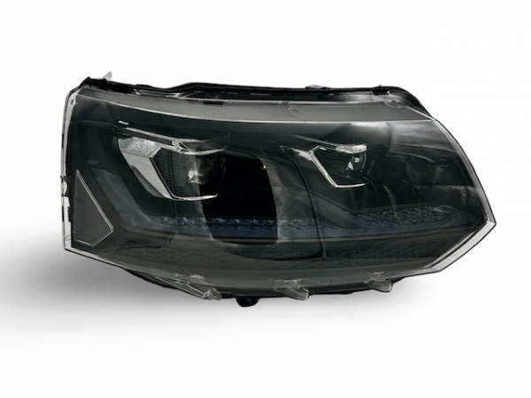 Ugrade Design Voll LED Tagfahrlicht Scheinwerfer für VW T5 GP (Facelift) 10-15 schwarz mit dynamischen LED Blinker und Welcome Funktion!