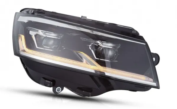 Voll LED "Specialized" Tagfahrlicht Scheinwerfer passend für VW T6.1 19+ schwarz mit LED Blinker