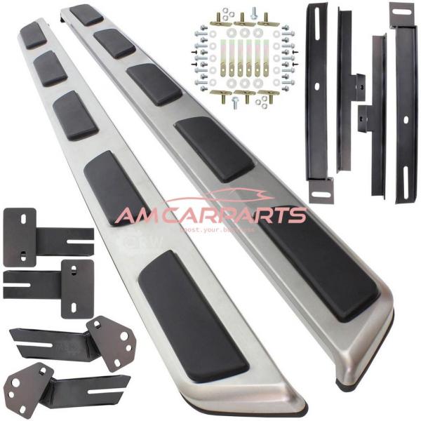 Upgrade Design Trittbretter / Einstiegsleisten passend für Audi Q7 (4L) + Facelift 06-15 inkl. Montagematerial