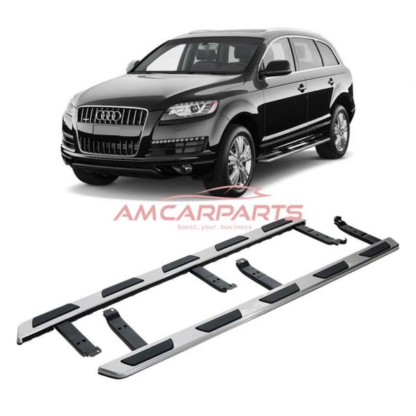 Upgrade Design Trittbretter / Einstiegsleisten passend für Audi Q7 (4L) + Facelift 06-15 inkl. Montagematerial
