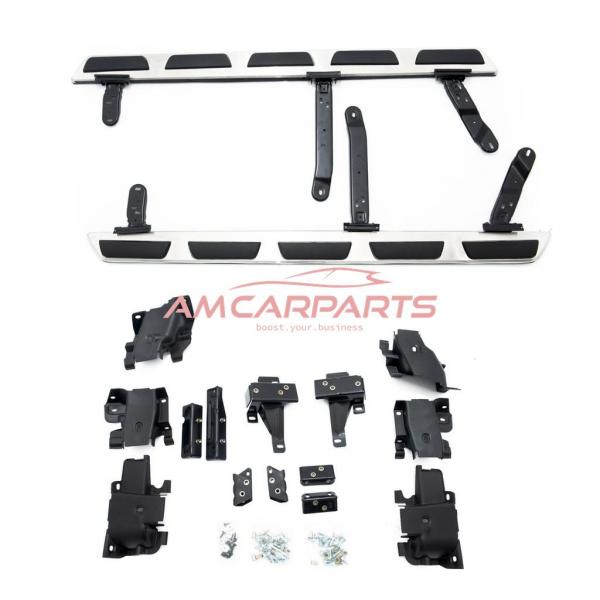 Upgrade Design Trittbretter / Einstiegsleisten passend für Audi Q5 (8R) + Facelift 08-15 inkl. Montagematerial