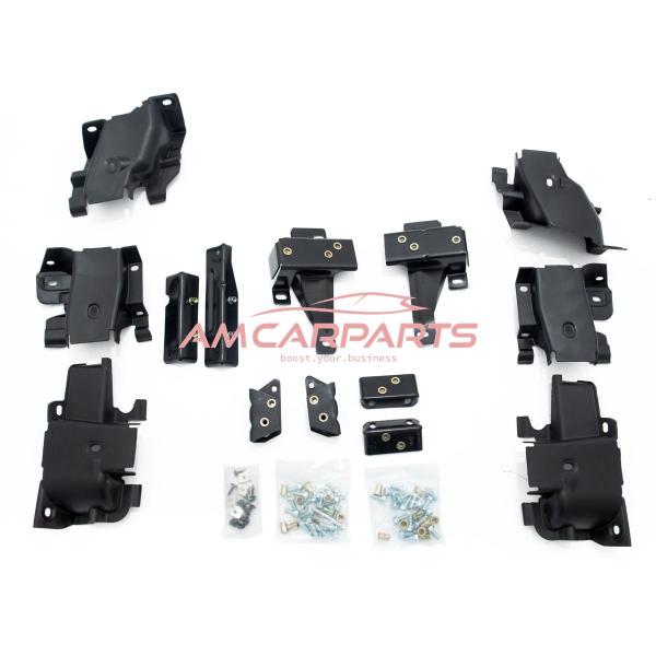 Upgrade Design Trittbretter / Einstiegsleisten passend für Audi Q5 (8R) + Facelift 08-15 inkl. Montagematerial