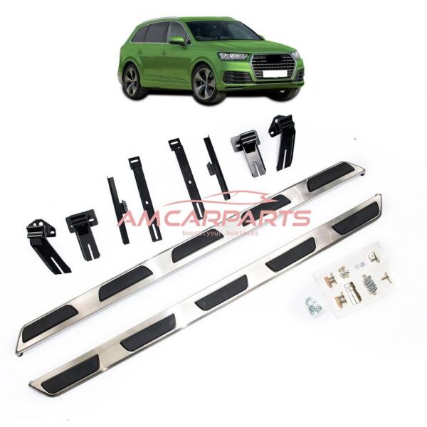 Upgrade Design Trittbretter / Einstiegsleisten passend für Audi Q7 (4M) + Facelift 15-24 inkl. Montagematerial