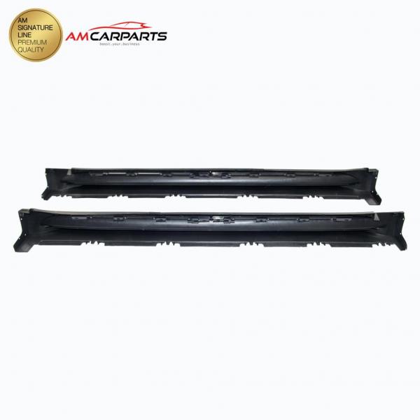 Upgrade Design Trittbretter / Einstiegsleisten passend für Mercedes Benz GLE Coupe (C167) 18+ inkl. Montagematerial + Umfeldbeleuchtung Hochgl. schwarz
