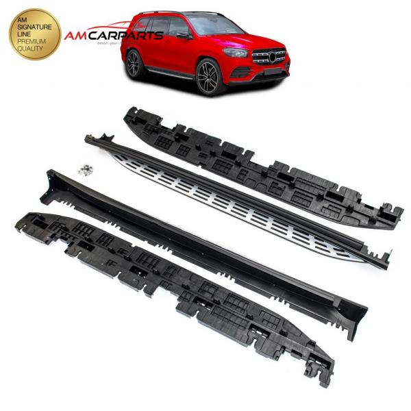 Upgrade Design Trittbretter / Einstiegsleisten passend für Mercedes Benz GLS X167 19+ inkl. Montagematerial