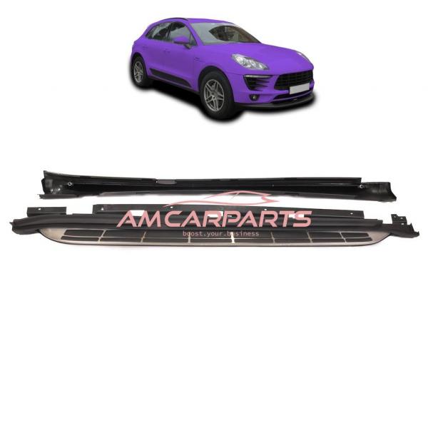 Upgrade Design Trittbretter / Einstiegsleisten passend für Porsche Macan (95B) 14+ inkl. Montagematerial