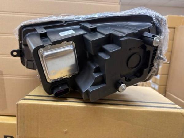 B-Ware  VOLL LED Tagfahrlicht Scheinwerfer für VW T5 GP (Facelift) 10-15 schwarz mit dynamischem LED Blinker und Begrüßungsfunktion