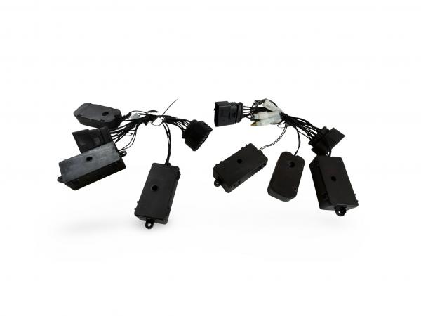 EXCLUSIVE VOLL LED "Specialized" Upgrade Design Scheinwerfer Set VW T5 03-09 schwarz