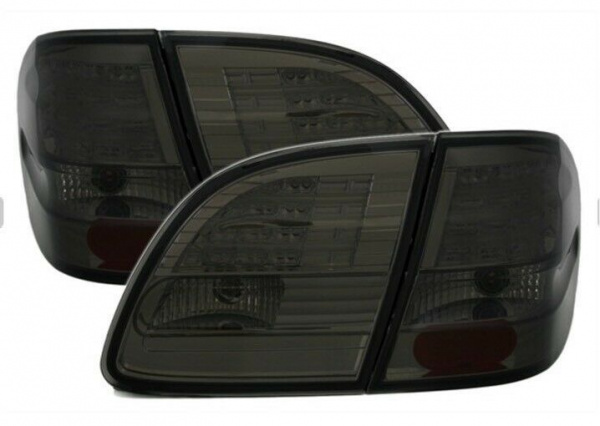LED Upgrade Design Rückleuchten für Mercedes Benz E-Klasse W211 / S211 T-Modell 06-09 schwarz/rauch