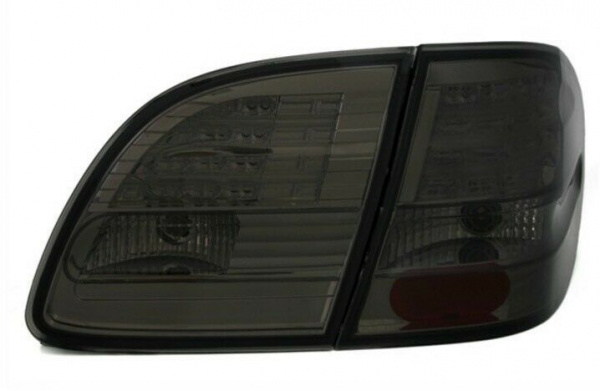LED Upgrade Design Rückleuchten für Mercedes Benz E-Klasse W211 / S211 T-Modell 06-09 schwarz/rauch