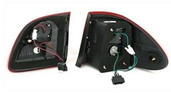 LED Upgrade Design Rückleuchten für Mercedes Benz E-Klasse W211 / S211 T-Modell 06-09 schwarz/rauch