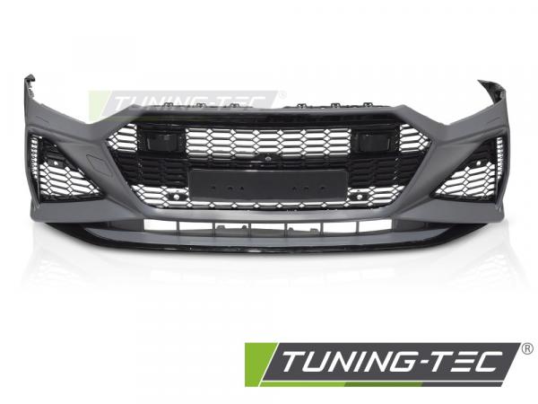 Upgrade Frontstoßstange Sport für Audi A7 4G 18-23 inkl. Zubehör in Hochglanz schwarz