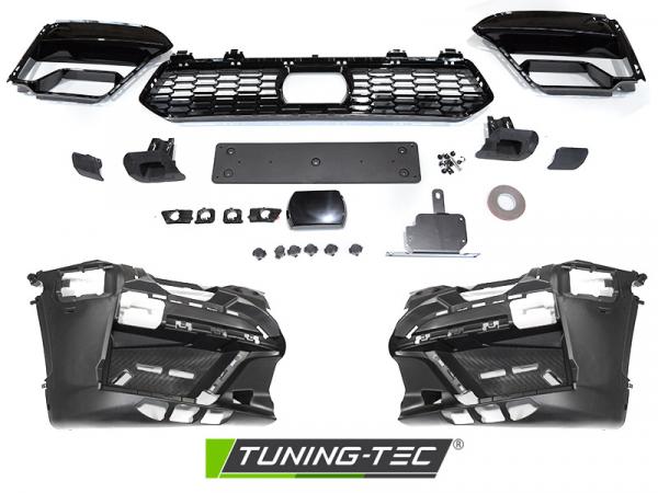 Upgrade Design Frontstoßstange für BMW 5er G30/G31 Limousine/Touring 17-20 Facelift Optik mit PDC