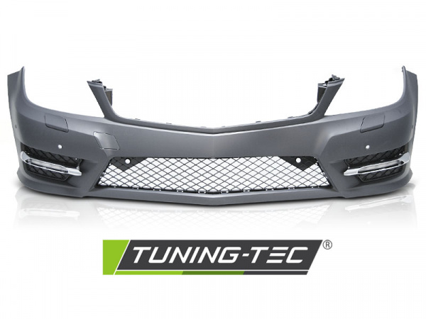 Upgrade Design Frontstoßstange für Mercedes-Benz C-Klasse W204 Lim./T-Modell 11-14 mit PDC