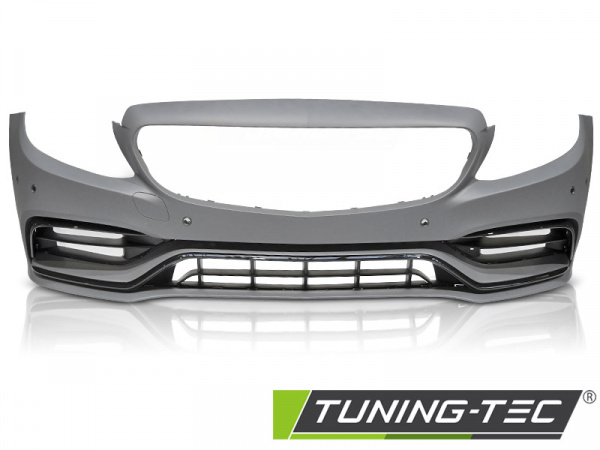 Upgrade Design Frontstoßstange für Mercedes-Benz C-Klasse W205/S205 Lim./T-Modell Facelift 18+ mit PDC