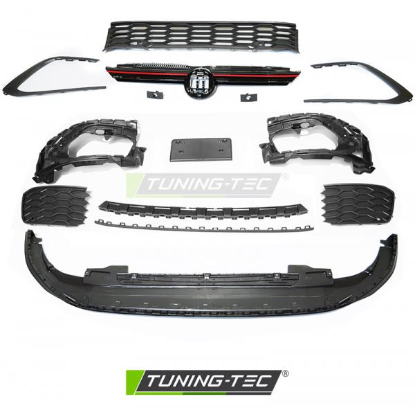 Upgrade Design Frontstoßstange für Volkswagen Golf 8 (VIII) 19-24 inkl. Zubehör