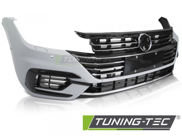 Upgrade Sport Design Frontstoßstange für VW Arteon 17-20 Lim. schwarz /chrom mit PDC