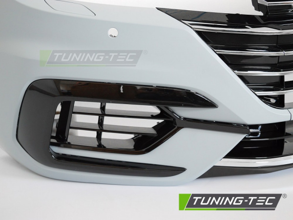 Upgrade Sport Design Frontstoßstange für VW Arteon 17-20 Lim. schwarz /chrom mit PDC