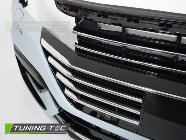 Upgrade Sport Design Frontstoßstange für VW Arteon 17-20 Lim. schwarz /chrom mit PDC