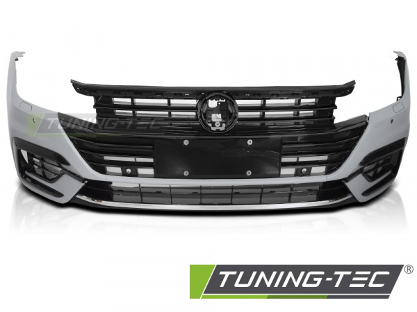 Upgrade Sport Design Frontstoßstange für VW Arteon 17-20 Lim. Hochglanz schwarz mit PDC
