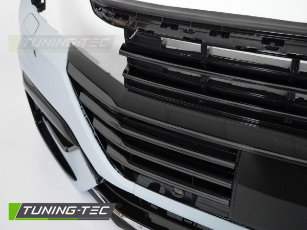Upgrade Sport Design Frontstoßstange für VW Arteon 17-20 Lim. Hochglanz schwarz mit PDC