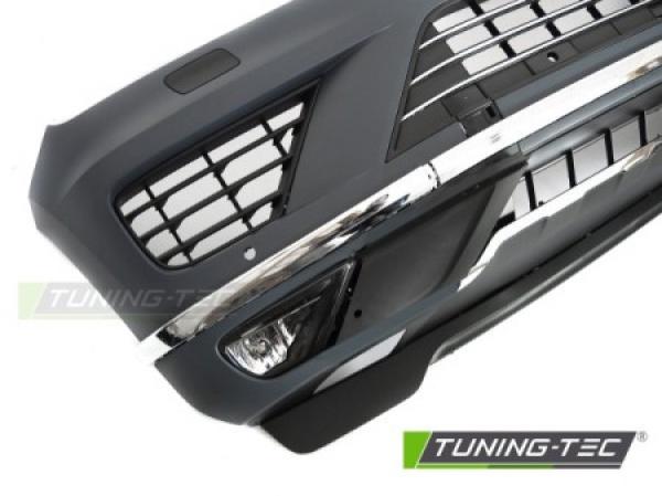 Upgrade Sport Design Frontstoßstange für VW Touareg II 14-18 mit PDC und Zubehör