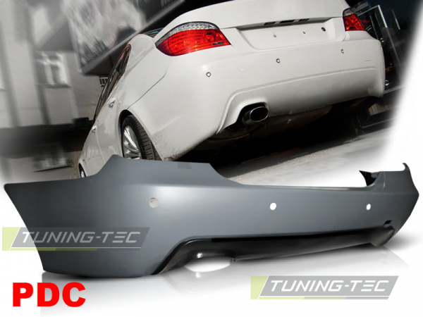 Upgrade Design Heckstoßstange für BMW 5er E60 Lim. 07.03-07 mit PDC