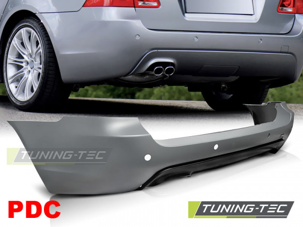 Upgrade Design Heckstoßstange für BMW 5er E61 Touring 08-10 mit PDC