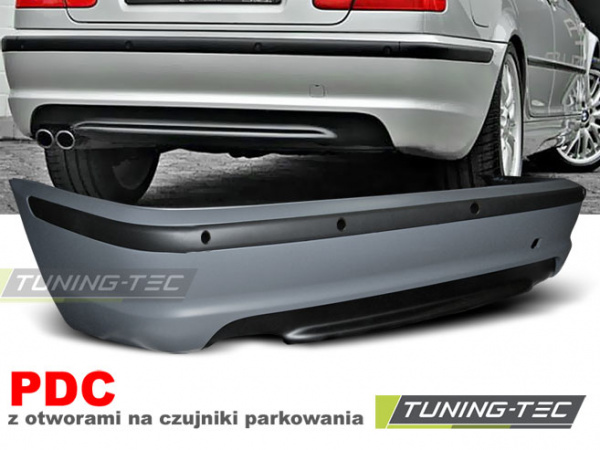Upgrade Design Heckstoßstange für BMW 3er E46 Lim. 05.98-03.05 mit PDC