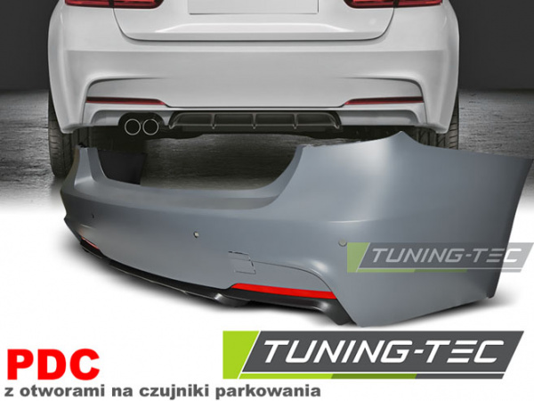 Upgrade Design Heckstoßstange für BMW 3er F30 Lim. 11-18 mit PDC