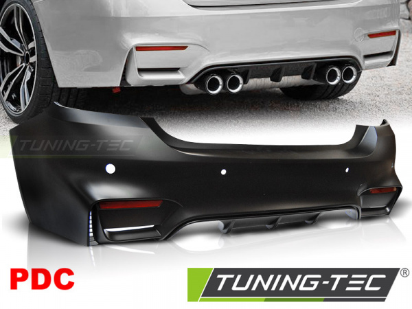 Upgrade Design Heckstoßstange für BMW 4er F32/F33 Coupe/Cabrio 13-21 mit PDC