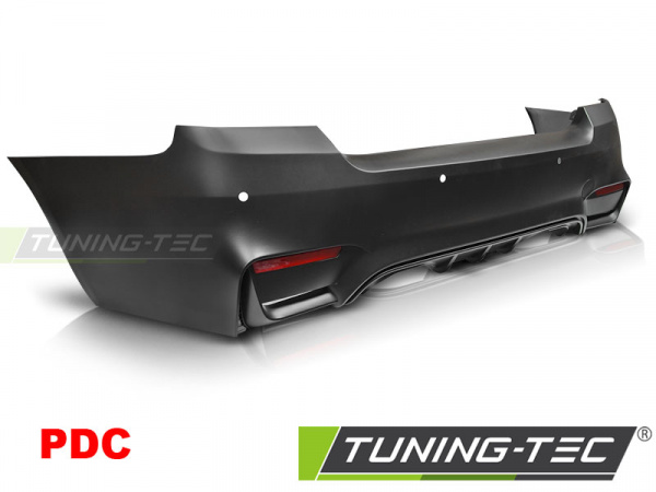 Upgrade Design Heckstoßstange für BMW 3er E92/E93 Coupe/Cabrio 06-13 mit PDC