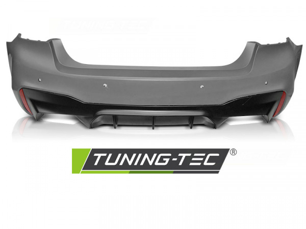 Upgrade Design Heckstoßstange für BMW 5er G30 Lim. 17+ mit PDC