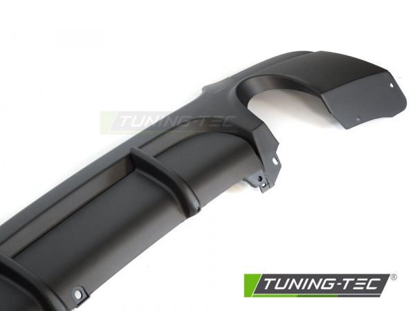 Upgrade Sport Design Heck Diffusor für BMW 3er E92/E93 Coupe/Cabrio 06-13 Einzelrohr links/rechts