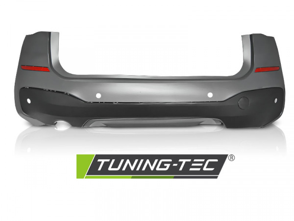 Upgrade Design Heckstoßstange für BMW X1 F48 ab 2015 mit PDC