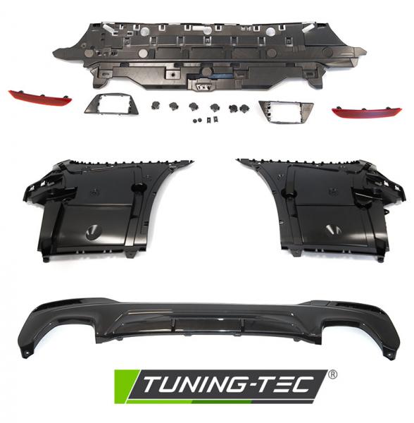Upgrade Design Heckstoßstange für BMW 5er G30 Lim. ab 2020 mit PDC