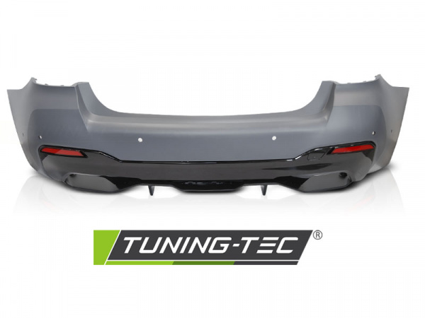Upgrade Design Heckstoßstange für BMW 5er G30 Lim. ab 2020 mit PDC