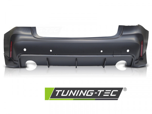 Upgrade Design Heckstoßstange für BMW 3er G20 Lim. 19-22 mit PDC und Diffusor