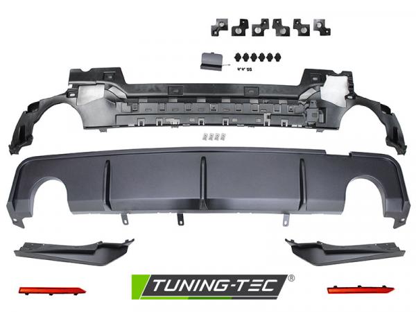Upgrade Design Heckstoßstange für BMW 3er G20 Lim. 19-22 mit PDC und Diffusor
